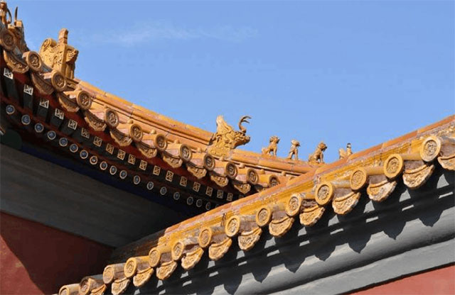 古代建筑屋脊上裝飾吻獸的緣由